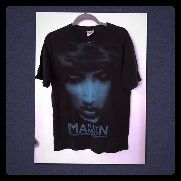 Tops - Marilyn Manson size Medium unisex Band Tee